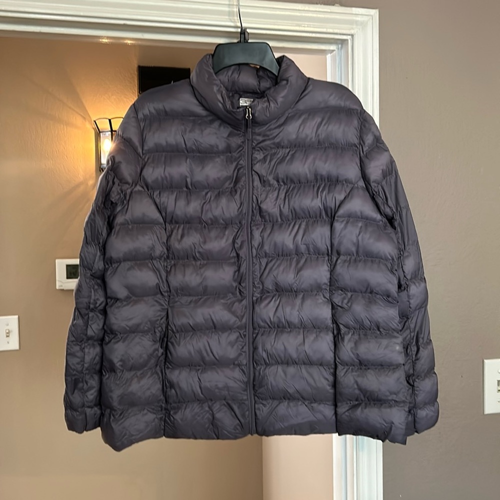 32 Degrees Women's Puffer Jacket - Dark Gray